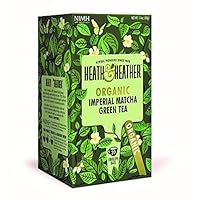 Heath and Heather Organic Tea, Organic Imperial Matcha Green Tea 20 bags