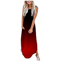 shitou Women's Casual Summer Ruffle Layer A-Line Midi Dress Puffy Short Sleeve Square Neck Smocked Tiered Ruffle Dresses