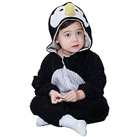 Halloween corduroy animal romper,children's double-layer animal romper,baby thicken hooded romper,jumpsuit.