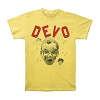 Devo Men's The Mask Slim Fit T-shirt Yellow