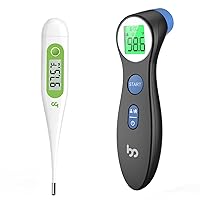 Forehead Thermometer + Oral Thermometer