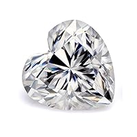 20CT Heart Cut VVS1 Colorless Loose Moissanite Diamond, Fancy Cut, Loose Gemstone, Sparkling, Genuine Diamond, Real Genuine Moissanite 4 Making Ring, Pendant, Necklace, Earring, Gift Her