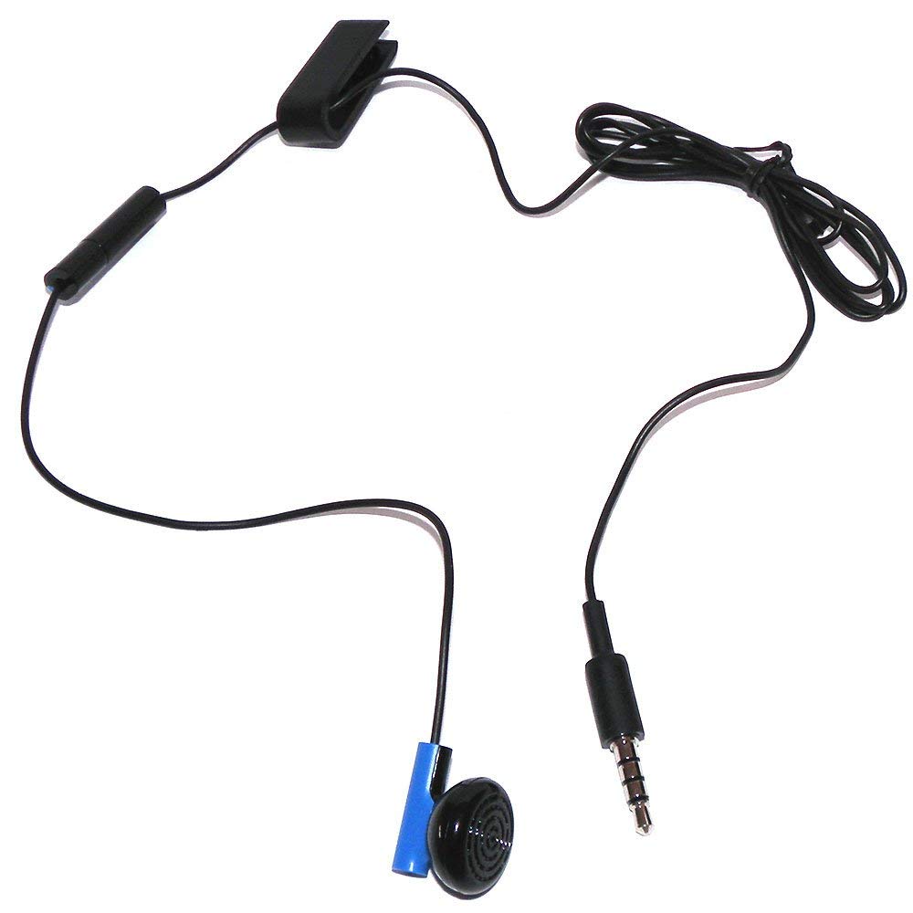 Official Headset Earbud Headphone Microphone Earpiece For Sony Playstation 4 PS4 (Original Version)