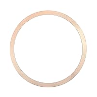 Ewatchparts 18K ROSE GOLD SMOOTH BEZEL COMPATIBLE WITH MENS 36MM DATEJUST16233 PRESIDENT DAYDATE 18038