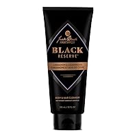 Jack Black Black Reserve Body & Hair Cleanser, Men’s Body Wash, Shampoo Haircare, Dual-Purpose Men’s Cleanser, Sulfate-Free