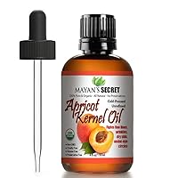 Pure Carrier and Essential oils for Skin Care, Hair, Body Moisturizer for Face-Anti Aging Skin Care (Apricot oil, 4oz)