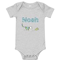 Noah Personalized Baby Short Sleeve One Piece