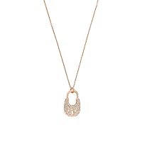 Michael Kors Rose Gold-Tone Necklace for Women; Necklaces for Women; Jewelry for Women