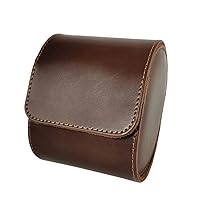 Single Slot Portable Watch Box Watch Storage Box Leather Watch Stand