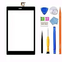 Original Quality Screen Replacement Digitizer for Amazon Kindle Fire Tablet HD 8 8th Gen Model L5S83A (2018 Released 8th Generation) Touch Screen Glass + Full Repair Kit