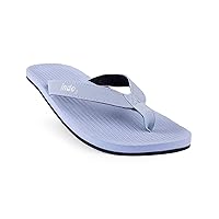 Indosole Men's ESSNTLS Vegan All-Terrain Flip Flops, [Reused Tire Sole, Natural Rubber Arch Support No-slip Footbed, Comfortable ENVRO Strap, Waterproof]