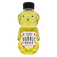 Griffin Remedy Bubble Bath Bear - All-Natural Orange Blossom Essential Oils Aromatherapy and Organic MSM, Paraben Free, 21 fl oz