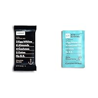 RXBAR, Chocolate Sea Salt, Protein Bar, 1.83 Ounce (12 count) Breakfast Bar, High Protein Snack with RX Nut Butter, Vanilla Almond Butter, High Protein