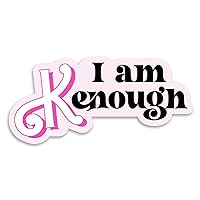 I Am Kenough Movie Quote Sticker Sticker Decal Notebook Car Laptop 5.5
