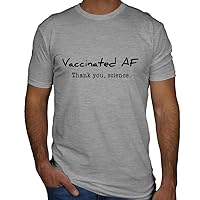 Boyle's Naturals Vaccinated AF Unisex Tshirt for Men Women - Thank You Science Tshirts - Took The Shot Vaccine Awareness