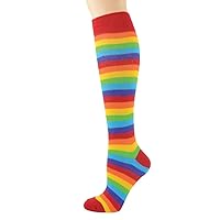 Women's Fun Knee High Socks, Fits Women's Shoe Sizes 4-10