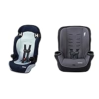 Cosco Finale DX 2-in-1 Booster Car Seat, Forward Facing 40-100 lbs, Rainbow & Onlook 2-in-1 Convertible Car Seat, Rear-Facing 5-40 pounds and Forward-Facing 22-40 pounds