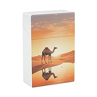 Camel Cigarette Case Box Flip Open Waterproof Cigarette Holder Box for Men and Women