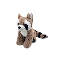 Warmies Raccoon Heatable and Coolable Weighted Farm Amimal Stuffed Animal Plush - Comforting Lavender Aromatherapy Animal Toys - Relaxing Weighted Stuffed Animals for Anxiety