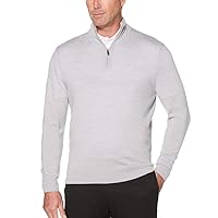 Men's Performance Thermal Merino Wool 1/4 Zip Golf Sweater