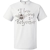 inktastic I Love Bee-ing a Babysitter T-Shirt