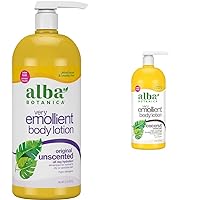 Very Emollient Body Lotion, Unscented Original, 32 Oz & Very Emollient Body Lotion, Coconut Rescue, 32 Oz