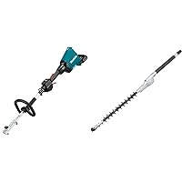 Makita XUX01Z 18V X2 (36V) LXT Lithium-Ion Brushless Cordless Couple Shaft Power Head, Tool Only with EN410MP 20