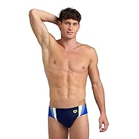 ARENA Feel Men's Threefold Swim Brief Stretchy Waterfeel Swimsuit Pool Beach Swimwear Sporty Comfortable Bathing Suit