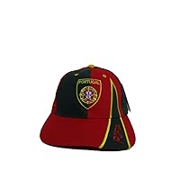 AES Portugal Portuguese Red and Green Baseball Hat Cap 3D Embroidered