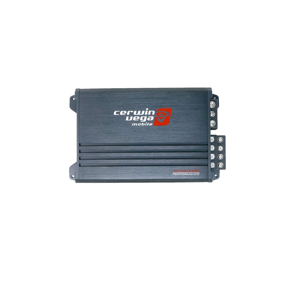 CERWIN Vega XED4004 400W Max 4-Channel Class D Amplifier