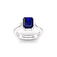 7.25 CARAT Blue Sapphire Original and Certified Natural Gemstone Free Size for Men and Women By Now kanishkaarts