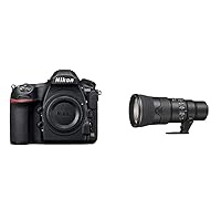 Nikon D850 FX-Format Digital SLR Camera with Nikon AF-S NIKKOR 500mm f/5.6E PF ED VR Super-Telephoto Lens