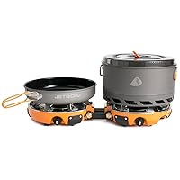 Genesis Basecamp Backpacking and Camping Stove Cooking System with Camping Cookware