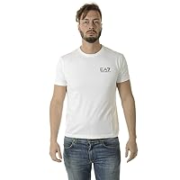 Emporio Armani EA7 T-Shirt - Mens 6YPT51 Core Tee in White