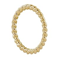Gold Plated Ring Twisted