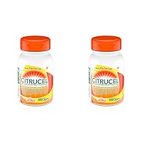 CITRUCEL Caplets Fiber Therapy for Occasional Constipation Relief, 100 Count (Pack of 2)