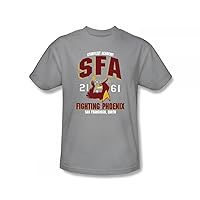 Star Trek - SFA Fighting Phoenix Slim Fit Adult T-Shirt in Silver