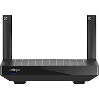 Linksys Hydra Pro 6 Mesh WiFi 6 Router - WiFi Extender Replacement - MR5500-AMZ - Mesh WiFi Router for Wireless Internet - WiFi Mesh Wireless Router - Mesh Router Connect to 30+ Devices 2,700 Sq Ft
