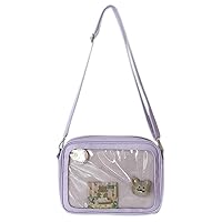 Ita Bag Crossbody Bag Kawaii Cute Pin Display Cosplay Bag Messenger Japanese Clear Ita Bag Accessories