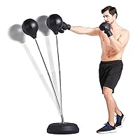 Inflatable Punching Bag Stand for Adults | Adjustable 53