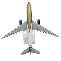 1:400 Alloy Gulf 330 Airplane Model Aircraft Model Simulation Aviation Science Exhibition Model