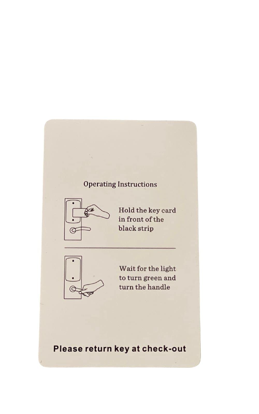 Hotel RFID Key Card (Pack of 200 RFID Key Cards) Compatible with SAFLOK, KABA, ONITY, SECURELOX, Miwa, ILCO