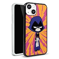 Teen Titans Go! Raven Protective Slim Fit Plastic Bumper Case Fits Apple iPhone 13