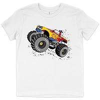 Truck Kids' T-Shirt - Monster Truck Tee Shirt - Graphic T-Shirt