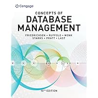 Concepts of Database Management (MindTap Course List) Concepts of Database Management (MindTap Course List) Paperback Kindle