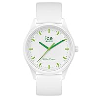 Ice-Watch - Ice Solar Power Nature - White Women's Watch with Silicone Strap