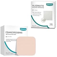 Dimora Foam Dressing Non-Adhesive Hydrophilic Pads 4