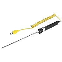 REED Instruments R2950-NIST I Immersion Thermocouple Probe, Type K, -58 to 1112°F (-50 to 600°C) with NIST Calibration Certificate