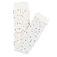 Spotty Dot Footless Ruffle Tights - 2T-4T