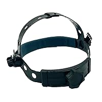 BRUFER 216045 Headgear Replacement for Welding Helmets and Masks - 3 Point Ratchet Headgear